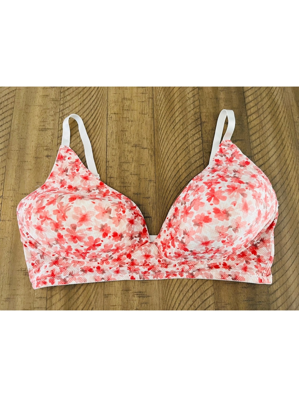 Laura Ashley Pink Floral Bra (no pads) 42D